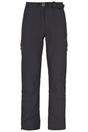 Black Escaped Quick Dry Active Trousers, Image 1 of 2