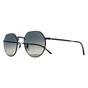 Black Ray-Ban Black Round Polished Black Grey Gradient RB3565 Jack, Image 2 of 3