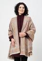 Multi Kashmiri Jamawar Scarf, Image 4 of 4