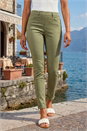 Sage Elastic Waist 31" Denim Stretch Jegging, Image 1 of 4