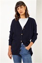 Longline Buttoned Cardigan, Image 1 of 5