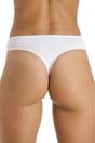 White 2 Pack Micro-Fibre Control Thongs, Image 3 of 3