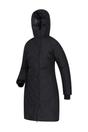 Black Polar Down Long Length Hybrid Jacket, Image 4 of 5