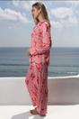 Red The Night Store Red Lobster Pyjama Trouser Set, Image 3 of 7