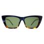 Grey Cat Eye Shiny Gradient Demi G15 Green Arid, Image 1 of 4