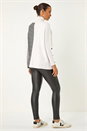 Ivory  Stripe Colour Block Jumper, Image 3 of 5