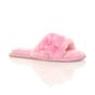 Pink AJVANI Pink Peep Toe Sandals Slippers, Image 1 of 6