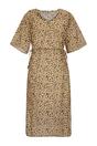 Multi Avorno Abstract Leopard Print Kaftan, Image 2 of 3