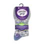 Blue 6 Pack Non Elastic Loose Top Bamboo Socks, Image 5 of 5