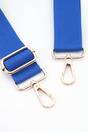 Blue Sarta Blue Plain Woven Wide Bag Strap, Image 2 of 4