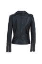 Black Ashwood Leather Black 'Stella' Real Leather Fashion Biker Jacket, Image 4 of 5
