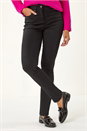 Black Slim & Shape Enhance Stretch Jeans, Image 4 of 5