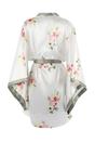 Multi 2 Piece Satin Nightdress Set with Belted Floral Robe, Image 4 of 7