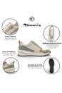 Green Tamaris Green Tamaris White Green Platform Sneakers, Image 2 of 7