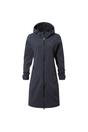 Indigo Enya Longline Waterproof Softshell Jacket, Image 6 of 6