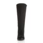 Black Low Heel Calf Riding Boots, Image 6 of 6