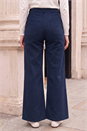 Navy  Petite Front Pocket Jean, Image 3 of 4