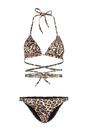 Multi WOVCOR Multi Tie Up Triangle Bikini Set with Adjustable Straps, Image 3 of 5