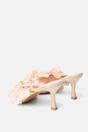 Peach Varley Peach 3-D Flower Mule Mid Heels, Image 2 of 4