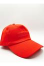 Orange Embroidered Baseball Cap in Setting Sun, Image 5 of 7