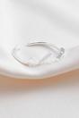 Silver Sterling Silver Mountain Ring Adjustable, Image 1 of 3