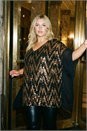 Gold Curve Zig Zag Sequin Overlay Top, Image 1 of 8