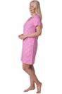 Pink Multicoloured Star Print Cotton Nightshirt, Image 2 of 5