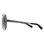 Black Aviator Gunmetal Black Grey Gradient Sunglasses, Image 3 of 4