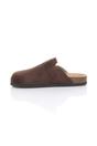 Brown AJVANI Brown Flat Footbed Sandals Mules, Image 3 of 4