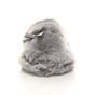 Grey AJVANI Grey Fluffy Mule Slippers, Image 6 of 6