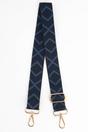 Blue Aztec Woven Bag Strap, Image 1 of 4