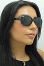Black Invu Black Oval Black Grey Polarized B2022, Image 5 of 5