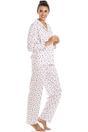 Pink Ditsy Floral Print Cotton Pyjama Set, Image 2 of 5