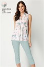 Mint Green Cropped Stretch Trouser, Image 5 of 7