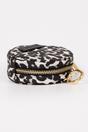 Cream Leopard Round Coin Purse, Image 3 of 3