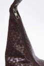 Brown Woven Texture Oversized Tote Shoulder Bag, Image 4 of 4