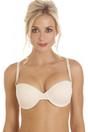 Beige Camille Lingerie Beige Bandeau Cup T-Shirt Multiway Bra, Image 1 of 5