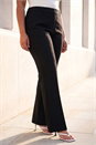 Black Curve Full Length Bootcut Trouser, Image 2 of 4