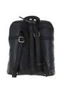 Black 'Bonfanti' Croc Print Real Leather Mini Backpack, Image 3 of 3
