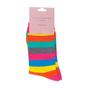 Multi 1 Pack Ladies Novelty Patterned Bamboo Socks, Image 5 of 5