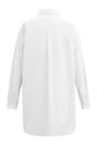 White Prena Cover Up Plain Beach Shirt, Image 3 of 5
