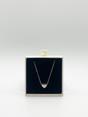 Silver Small Heart Necklace in Silver - Gift Boxed, Image 1 of 5