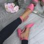 Coral AJVANI Coral Mid Block Heel Ankle Strap 2 Part Heels, Image 5 of 6