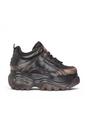 Brown Womens Chunky Platform Trainers -1339-14, Image 1 of 6