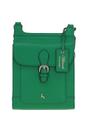 Green 'Eclisse Cuoio' Real Leather Crossbody Bag, Image 1 of 4