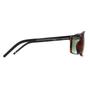 Brown Aviator Unisex Matte Black Smoke Polarized MP8, Image 4 of 4