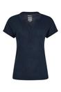 Navy Skye Slub Quick Dry TShirt, Image 1 of 3