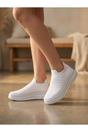 White iKrush White Grace Knit Slip On Trainers, Image 3 of 8