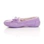 Lilac Boat Shoes Moccasins Slippers, Image 3 of 6
