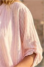Light Pink Stripe Relaxed Shirt, Image 4 of 4